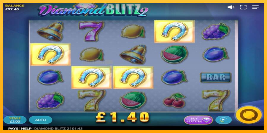 Diamond Blitz 2 игрална машина за пари, снимка 3