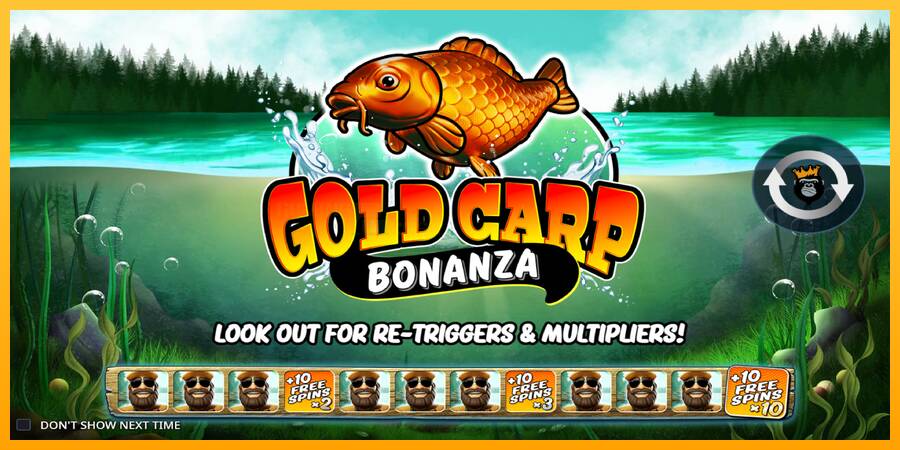 Gold Carp Bonanza игрална машина за пари, снимка 1