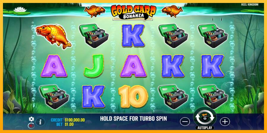 Gold Carp Bonanza игрална машина за пари, снимка 2