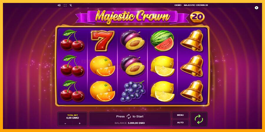 Majestic Crown 20 игрална машина за пари, снимка 1