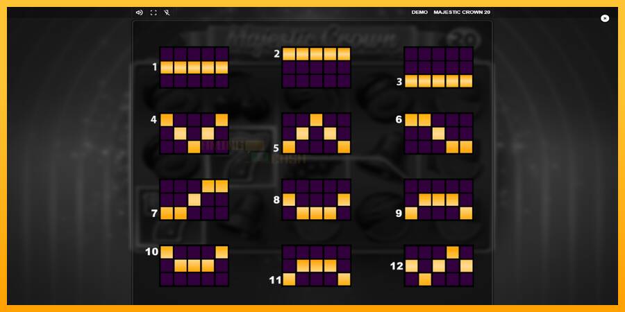 Majestic Crown 20 игрална машина за пари, снимка 6
