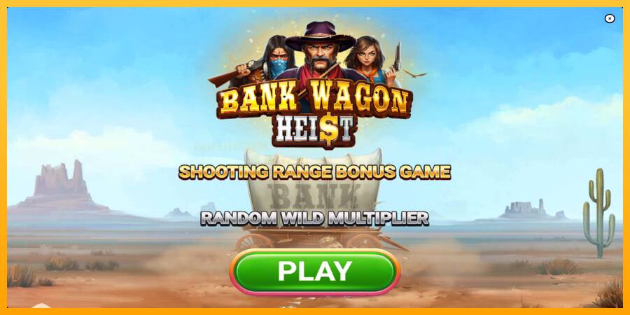 Bank Wagon Heist игрална машина за пари, снимка 1