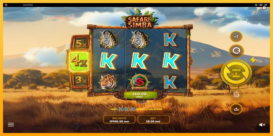 Safari Simba игрална машина за пари, снимка 4