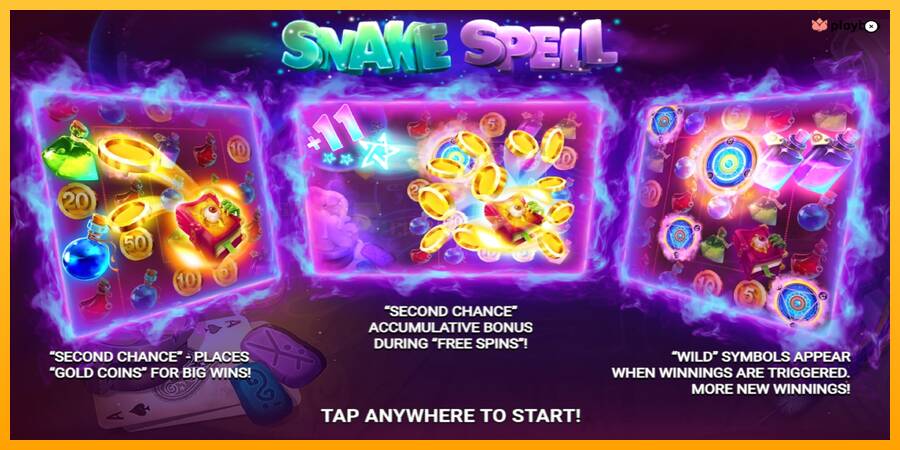 Snake Spell игрална машина за пари, снимка 1