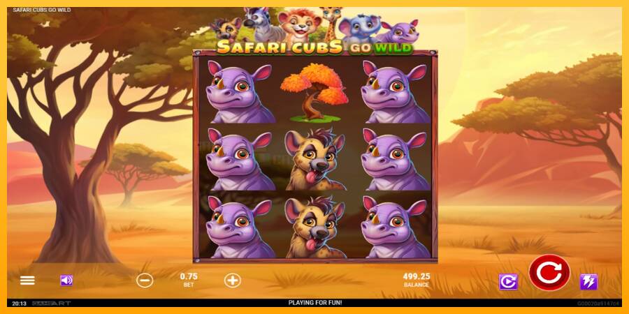 Safari Cubs Go Wild игрална машина за пари, снимка 2