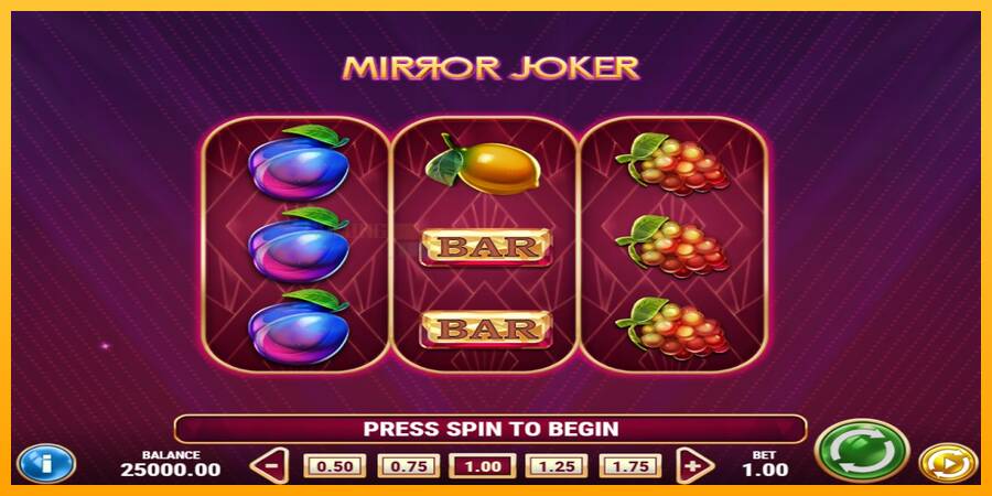 Mirror Joker игрална машина за пари, снимка 1