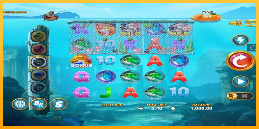 Wild Money Bass игрална машина за пари, снимка 1