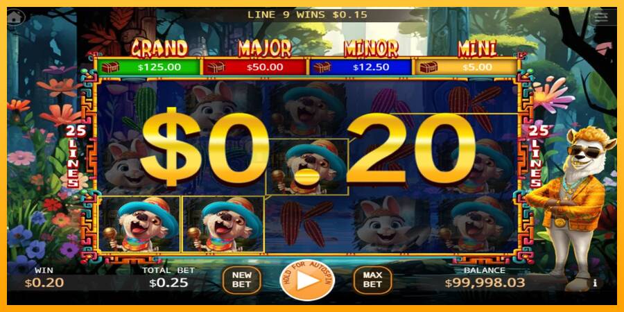 Kick Cash Llama игрална машина за пари, снимка 3