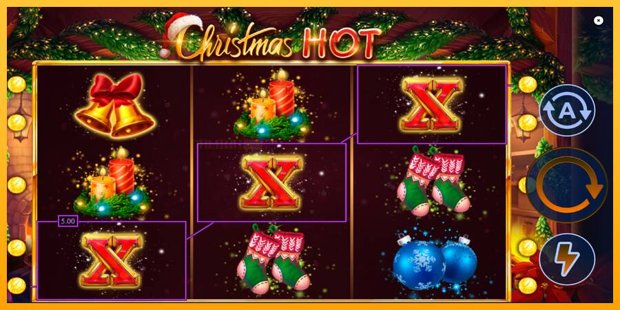 Christmas Hot игрална машина за пари, снимка 2