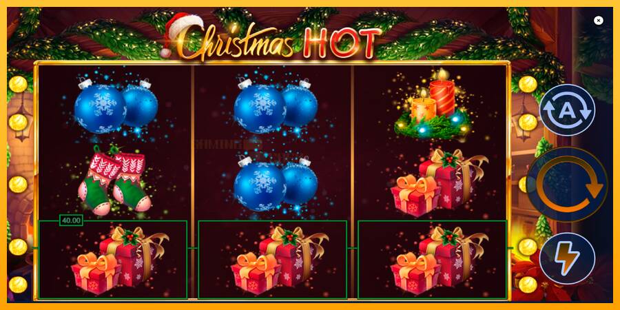 Christmas Hot игрална машина за пари, снимка 3