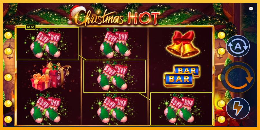 Christmas Hot игрална машина за пари, снимка 4