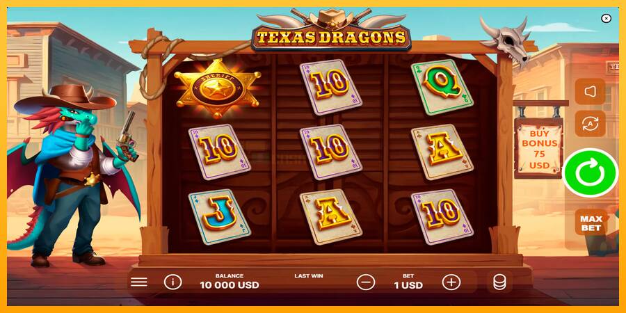 Texas Dragons игрална машина за пари, снимка 1