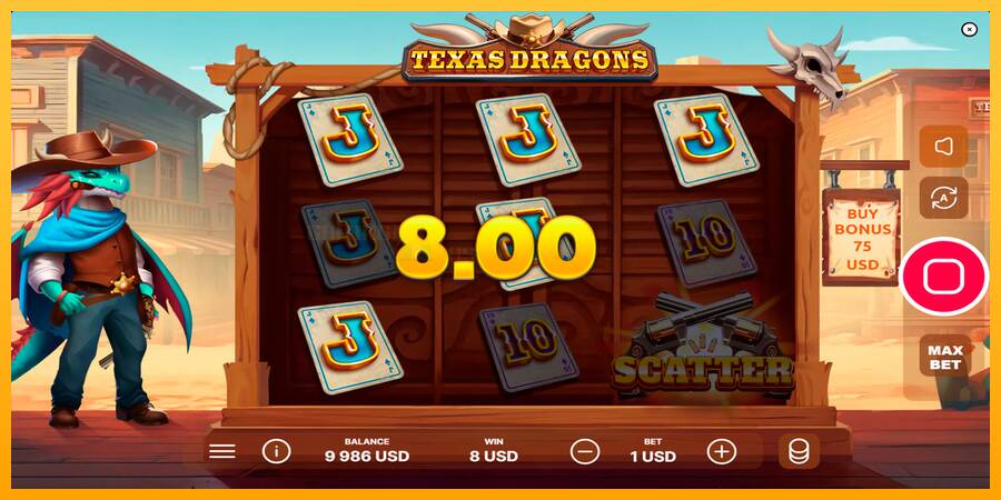 Texas Dragons игрална машина за пари, снимка 3