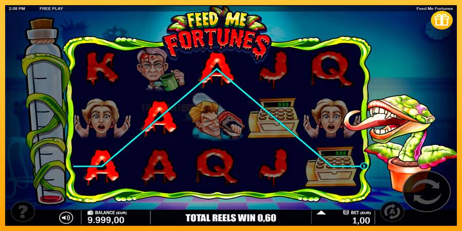 Feed Me Fortunes игрална машина за пари, снимка 2