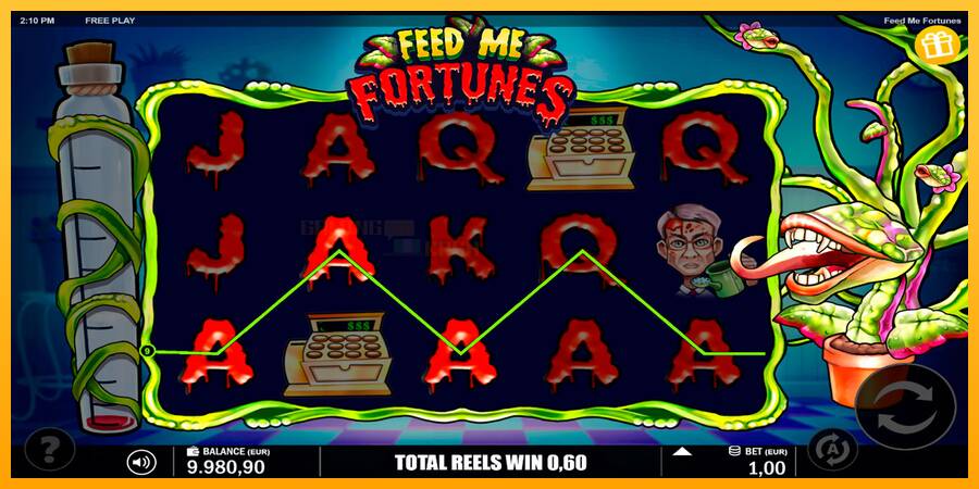 Feed Me Fortunes игрална машина за пари, снимка 5