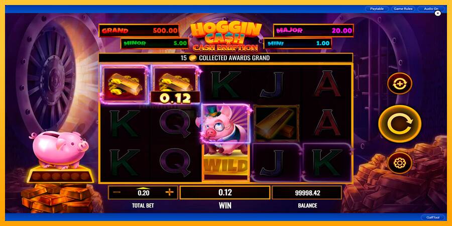 Cash Eruption Hoggin Cash игрална машина за пари, снимка 5