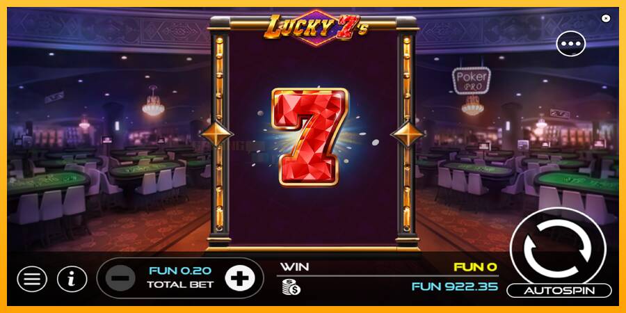 Lucky 7s игрална машина за пари, снимка 2