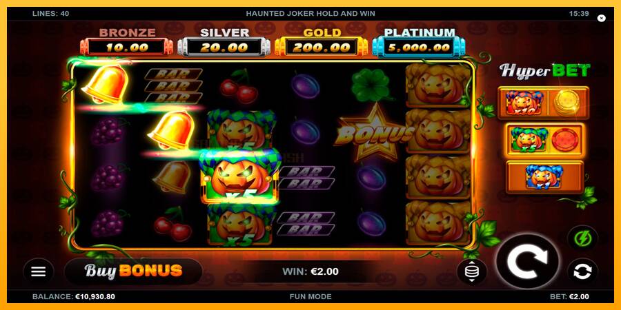 Haunted Joker Hold and Win игрална машина за пари, снимка 4