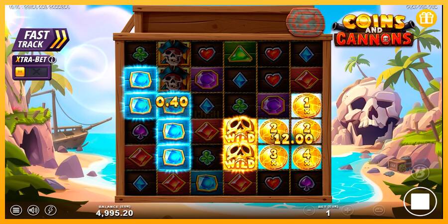 Coins and Cannons игрална машина за пари, снимка 3