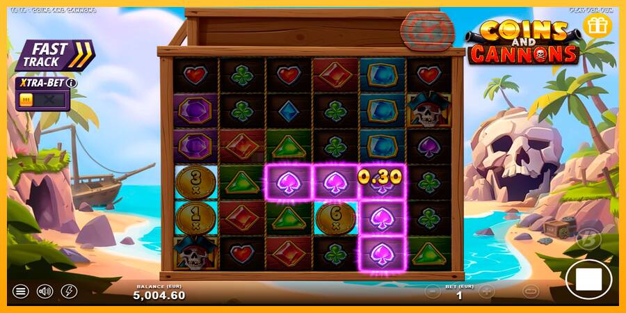 Coins and Cannons игрална машина за пари, снимка 4