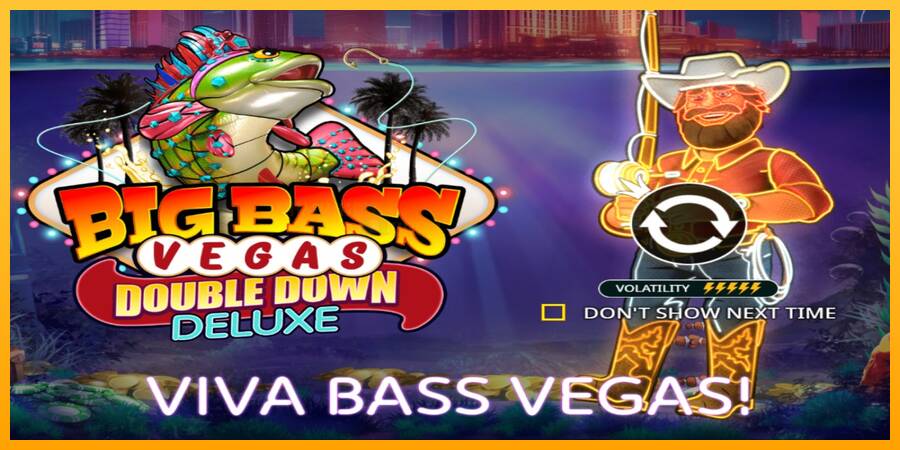 Big Bass Vegas Double Down Deluxe игрална машина за пари, снимка 1