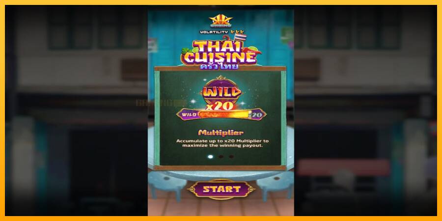 Thai Cuisine игрална машина за пари, снимка 1