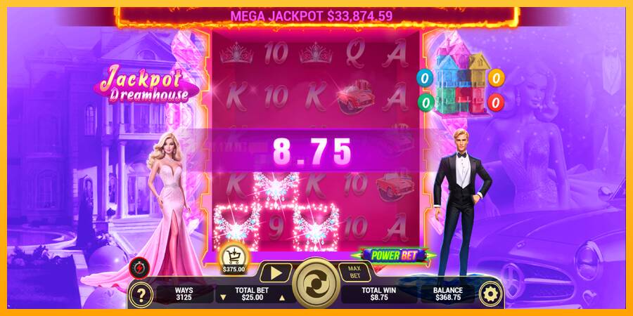 Jackpot Dreamhouse игрална машина за пари, снимка 4