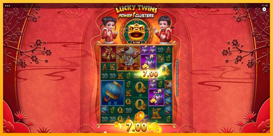 Lucky Twins Power Clusters игрална машина за пари, снимка 3