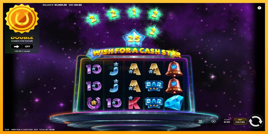 Wish for a Cash Star игрална машина за пари, снимка 2