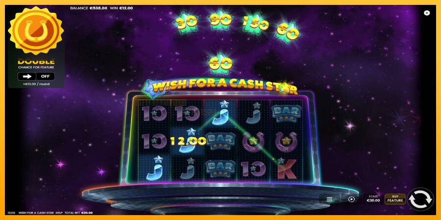 Wish for a Cash Star игрална машина за пари, снимка 4