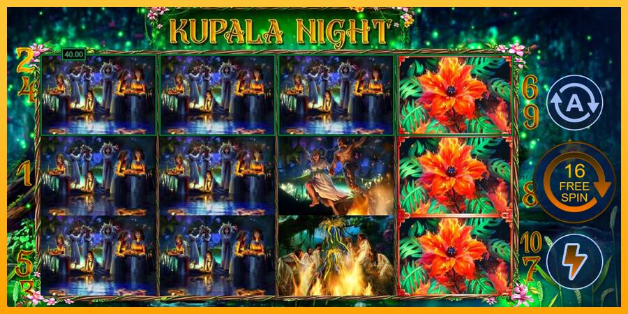 Kupala Night игрална машина за пари, снимка 4