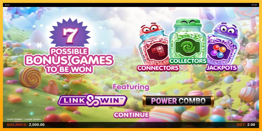 Candy Combo Power Combo игрална машина за пари, снимка 1