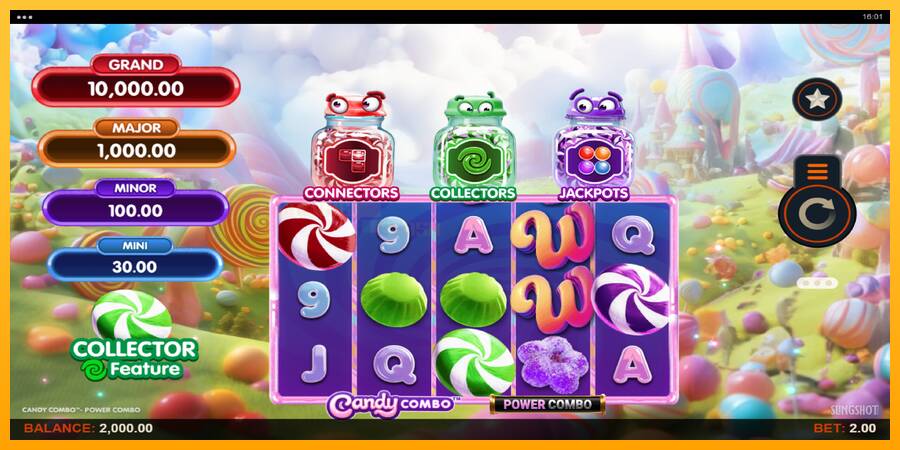 Candy Combo Power Combo игрална машина за пари, снимка 2