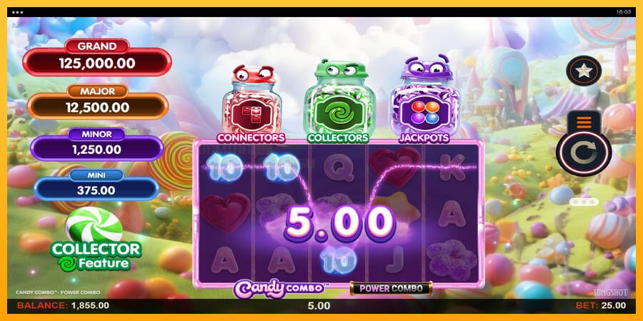 Candy Combo Power Combo игрална машина за пари, снимка 4