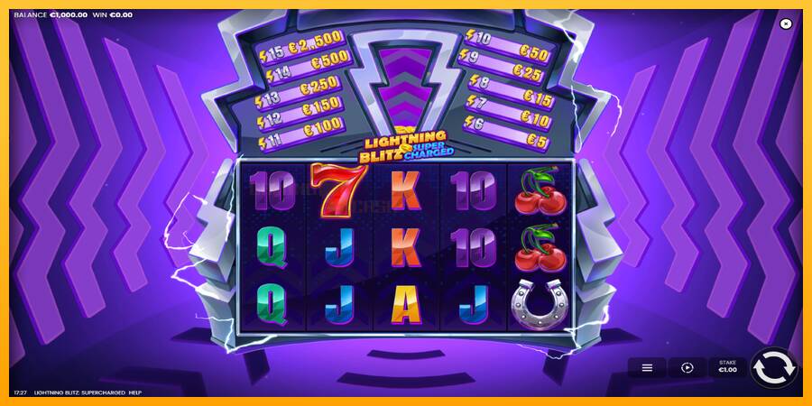 Lightning Blitz Supercharged игрална машина за пари, снимка 1