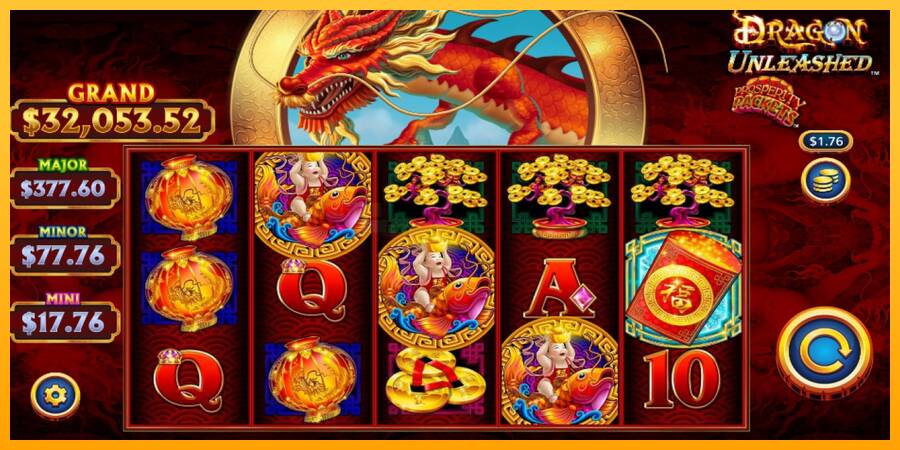 Dragon Unleashed - Prosperity Packets игрална машина за пари, снимка 2