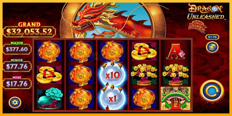 Dragon Unleashed - Prosperity Packets игрална машина за пари, снимка 3