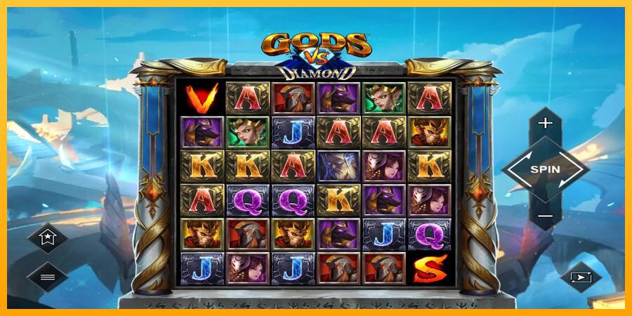 Gods VS Diamond игрална машина за пари, снимка 1