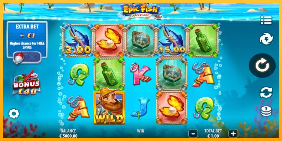 Epic Fish Adventure игрална машина за пари, снимка 1