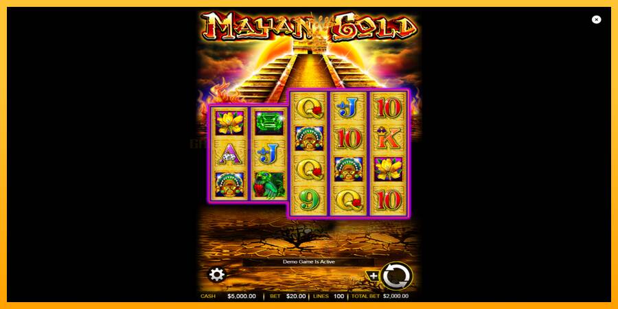 Mayan Gold игрална машина за пари, снимка 1