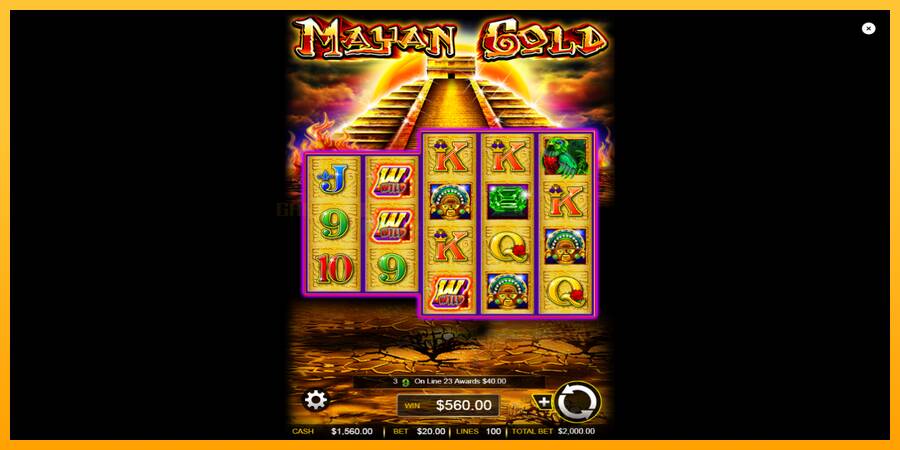 Mayan Gold игрална машина за пари, снимка 3