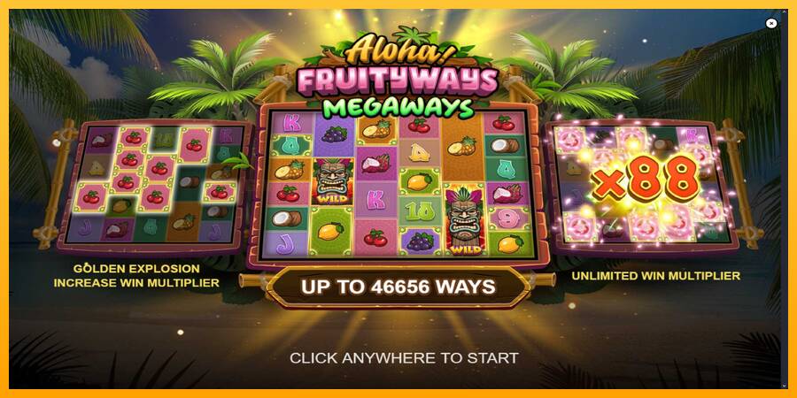 Aloha! Fruityways игрална машина за пари, снимка 1