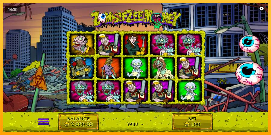 Zombiezee Money игрална машина за пари, снимка 1