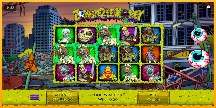 Zombiezee Money игрална машина за пари, снимка 2