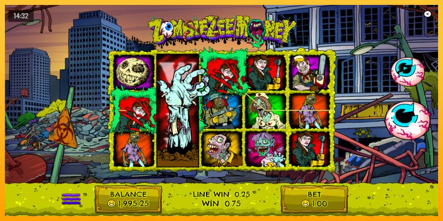 Zombiezee Money игрална машина за пари, снимка 3