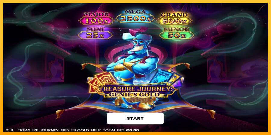 Treasure Journey: Genies Gold игрална машина за пари, снимка 1