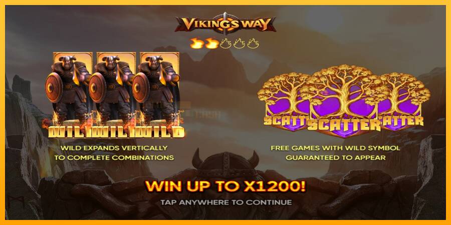 Vikings Way игрална машина за пари, снимка 1