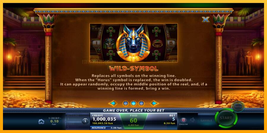 Anubis Spell игрална машина за пари, снимка 4