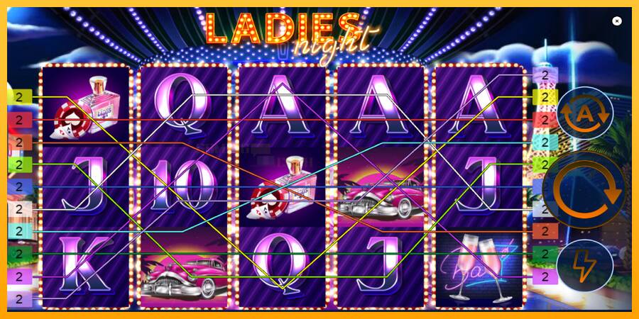 Ladies Night игрална машина за пари, снимка 2