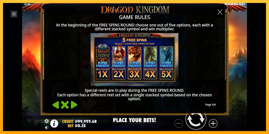 Dragon Kingdom игрална машина за пари, снимка 6